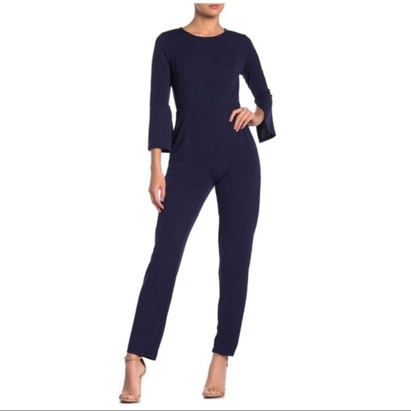 The Vanity Room Nordstrom Navy Jumpsuit - Picture 3 of 3